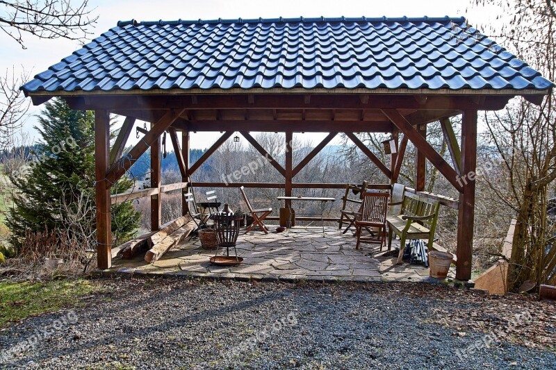 Wood Woods House Roof Architecture