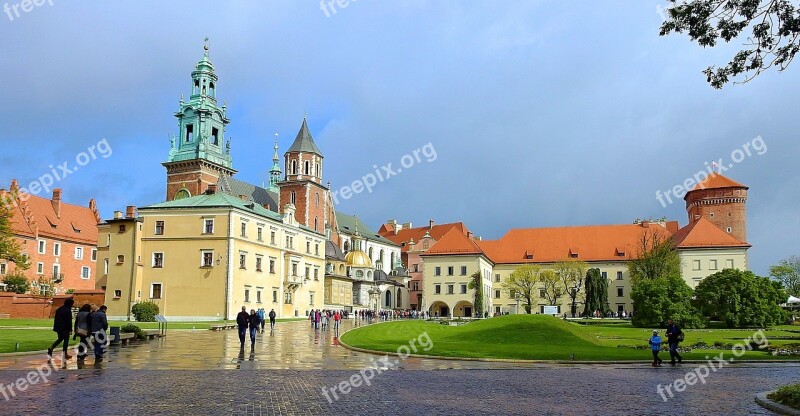 Architecture Wawel Kraków Building Free Photos