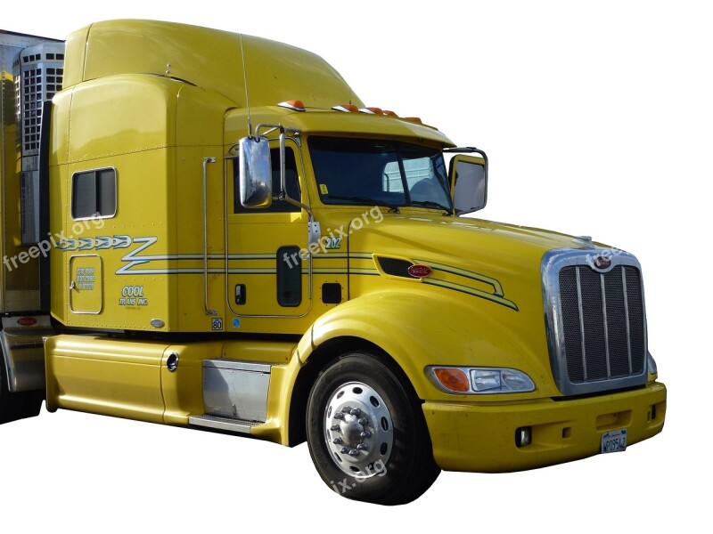 Transport Truck Vehicle Parking Gas-oil