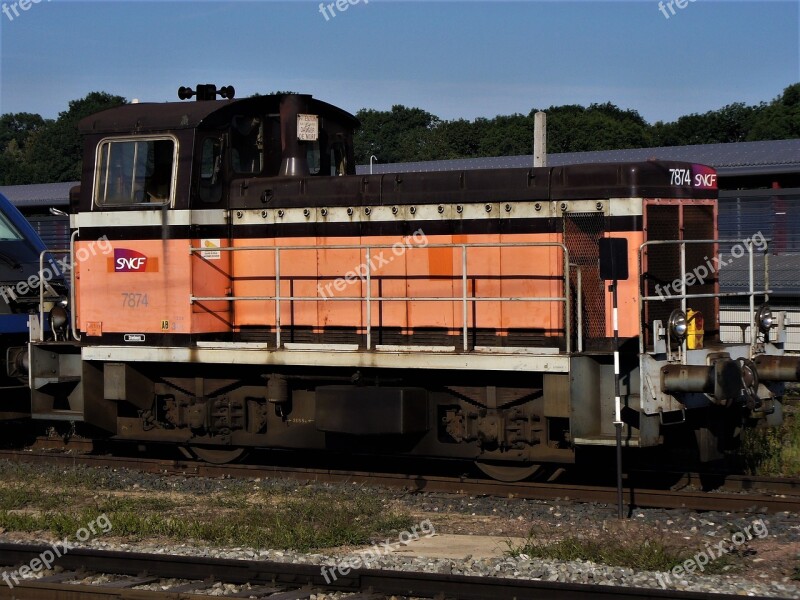 Transport Train Track Shunter Rail