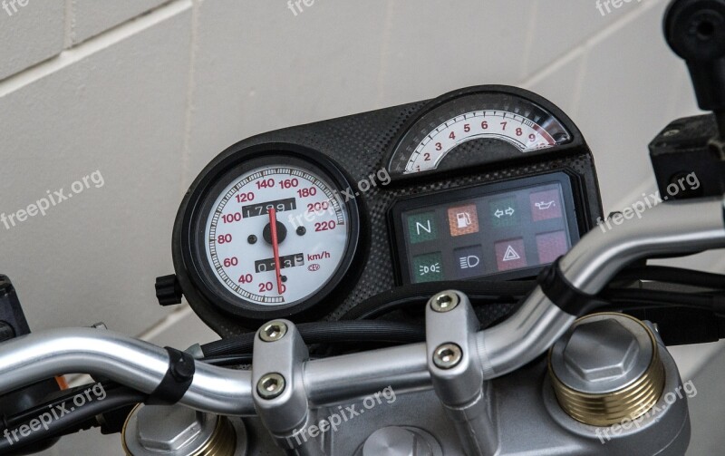 Speedometer Motorcycle Tachometer Ducati Gauge