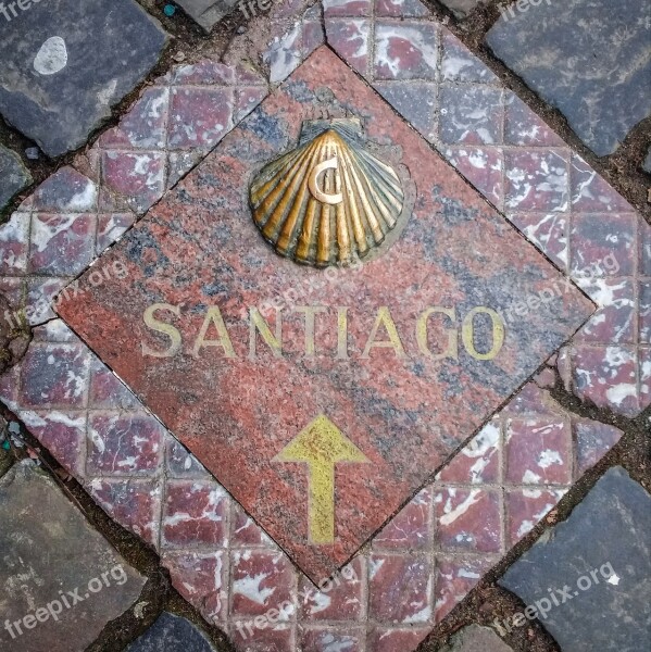 Tile How To Get Here Santiago Santiago De Compostella Compostella