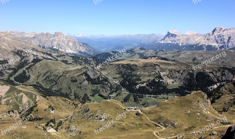 Nature Mountain Landscape Panorama Travel