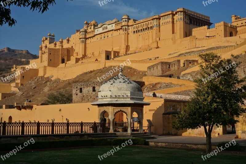 Amber Fort Jaipur India Architecture Travel