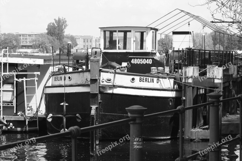 Berlin Spree Ship Boat Free Photos