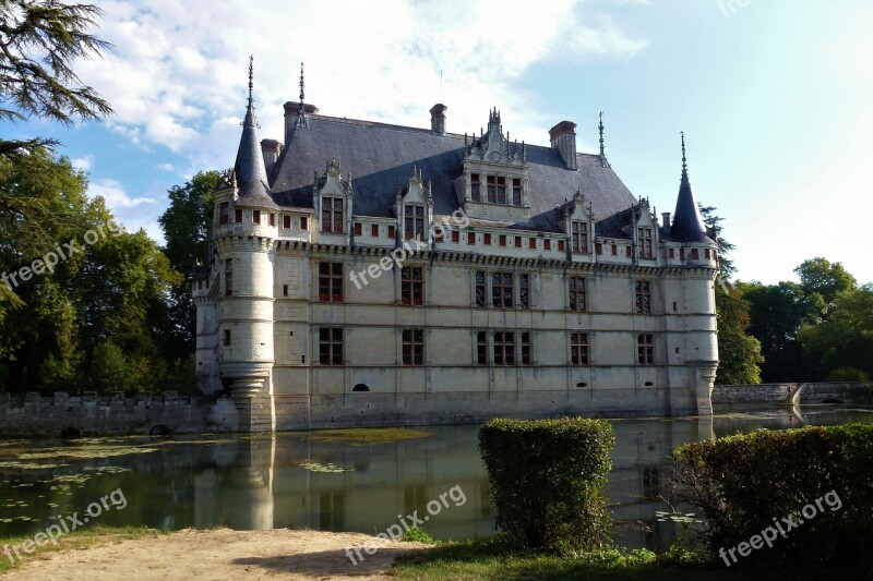 Palace Architecture France Castle Of Loire Old