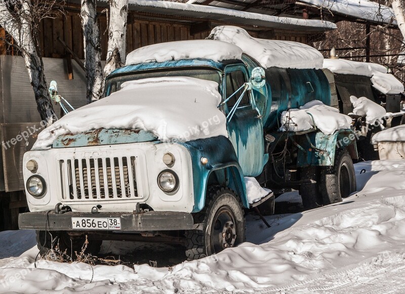 Old Truck Wreck Vehicle Automobile Free Photos