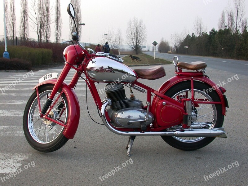 Motorcycle History Jawa Free Photos