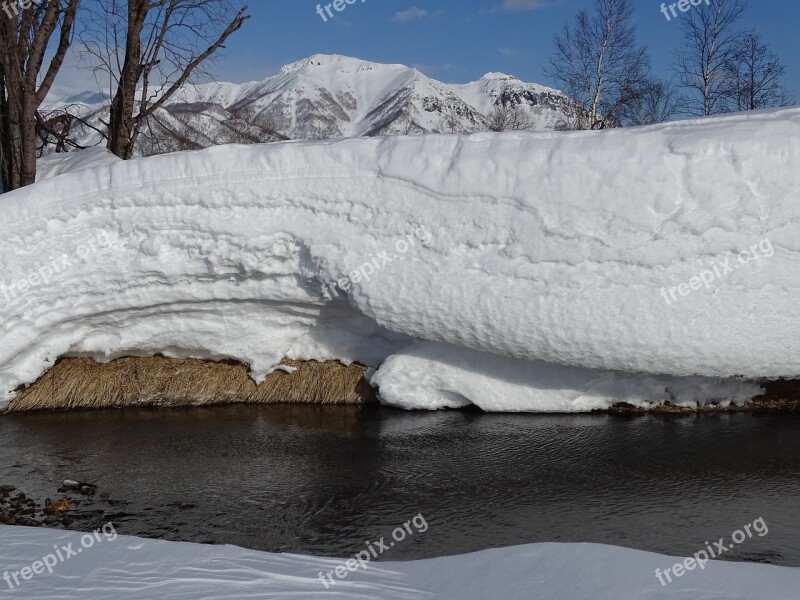 River Hot Springs Creek Winter Pairs