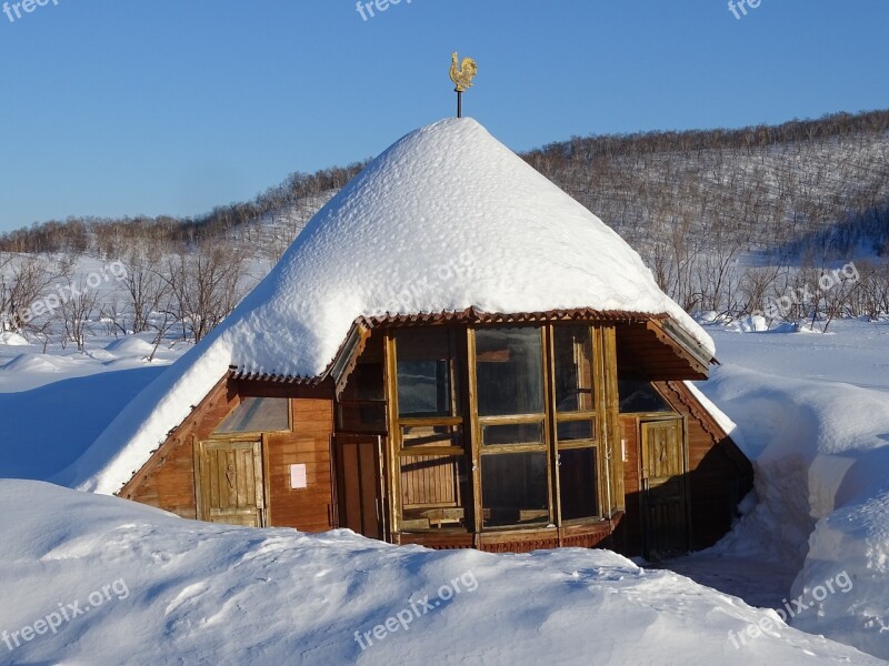 Bath House Recreation Hot Springs Kamchatka