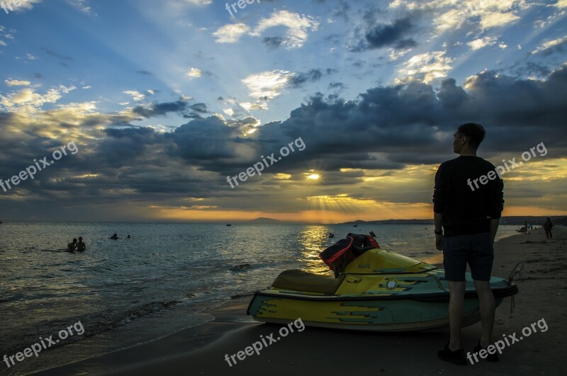 Sea Cano Sunset Vietnam Muine