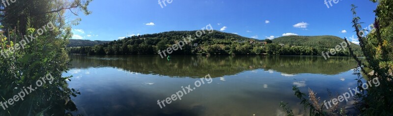 Nature Waters Panorama Landscape Sky