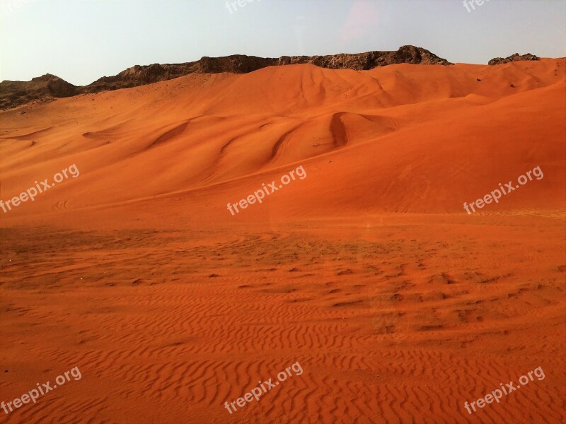 Dubai Desert Safari Rock Fujairah Desert