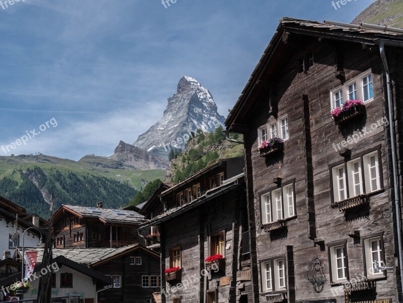 Zermatt Switzerland Traditionally Free Photos