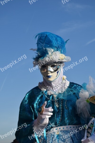 Blue Sky Mask Costume Finger