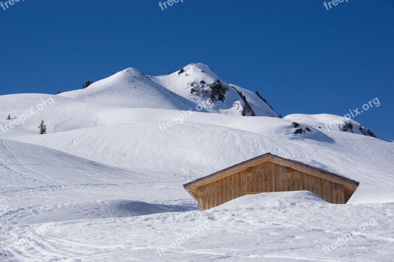 Snow Skiing Winter Alpine Nature