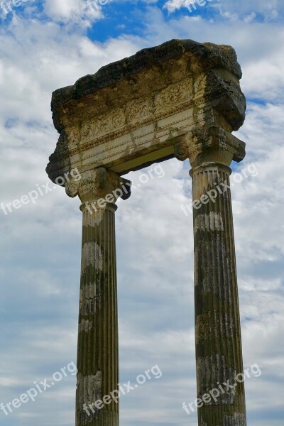 Columns Roman Architecture Antique Ancient