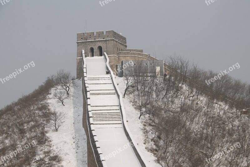 China The Great Wall Of China Badaling Great Wall The Great Wall The User-le