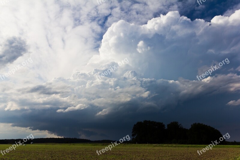 Cumulonimbus Storm Hunting Meteorology Thunderstorm Storm