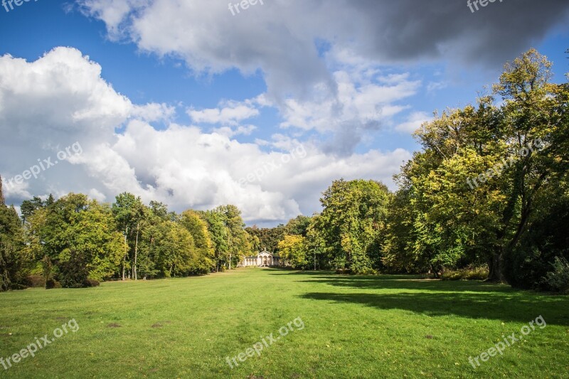 Sychrov Castle Park Historical Landmark The Orangery Trees