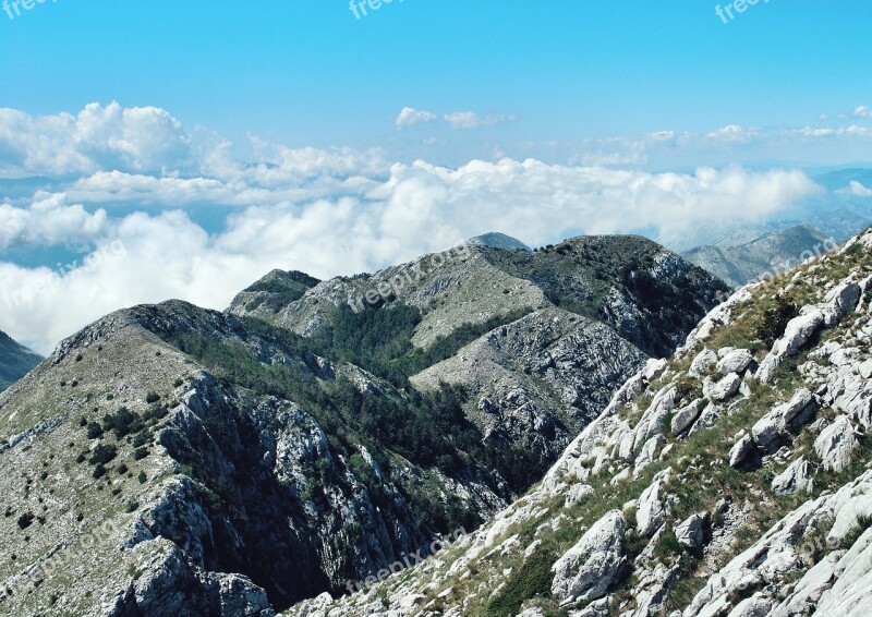 Nature Mountains Landscape Mountain Peak Panoramic