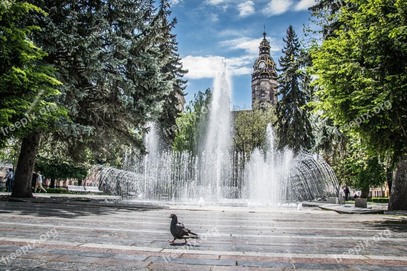 Kosice Geyser Square Free Photos