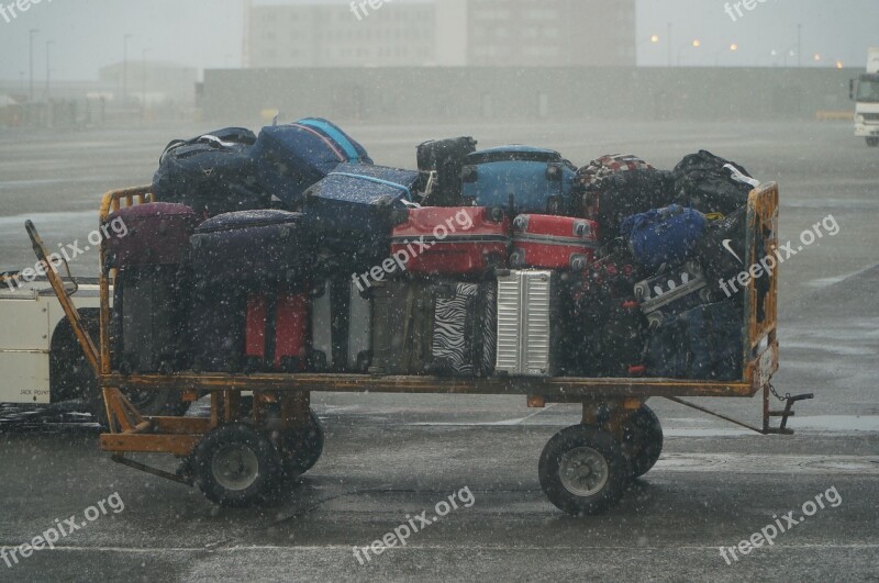 Vehicle Transportation System Truck Luggage Storm