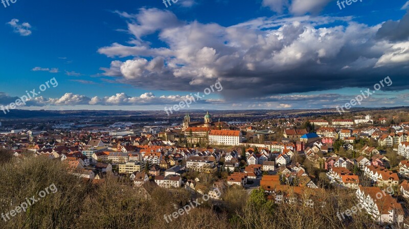 City Panorama Urban Landscape Travel Vineyard