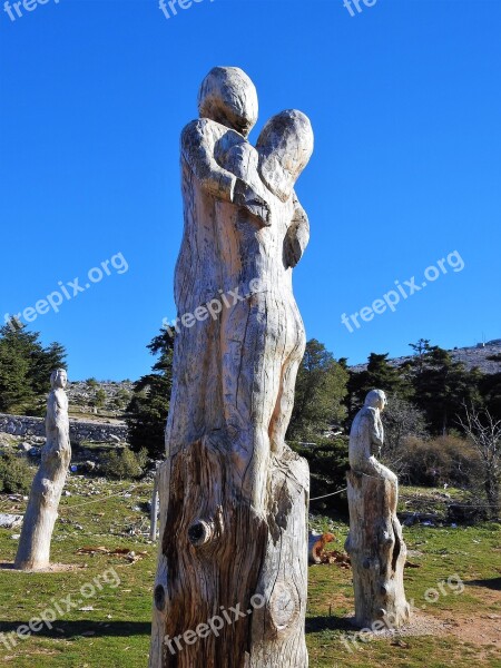 Greece Culture Isolated Wooden Processing