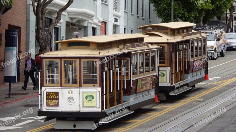 Tram Road Travel City Cable Car