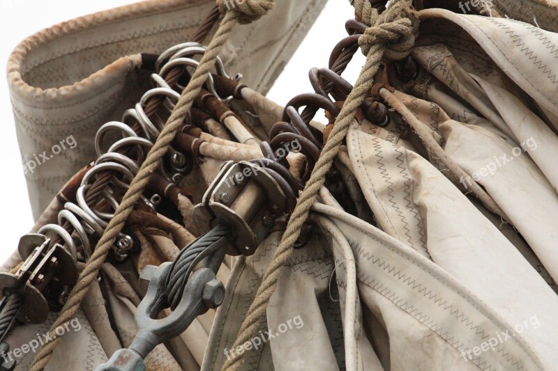 Seafaring Sailing Vessel Old Hanse Sail Sail