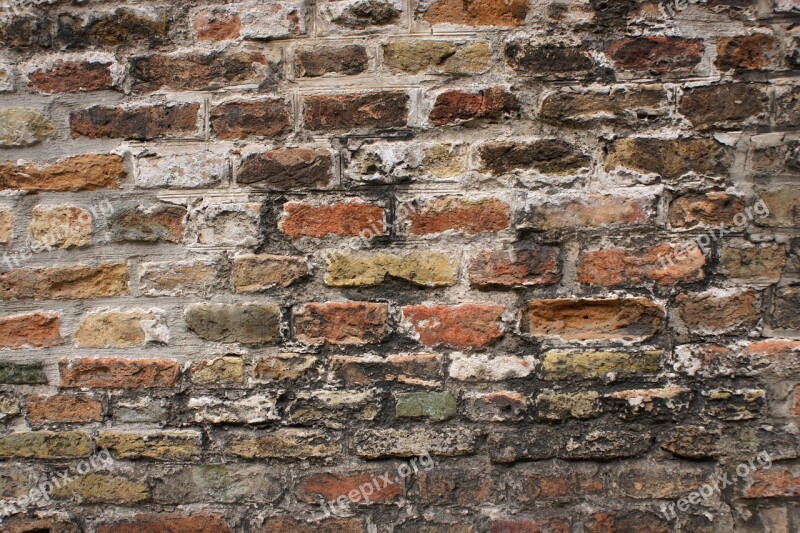 Wall Brick Stone Cement Pattern