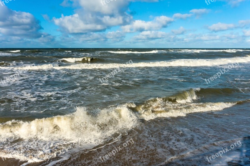 Storm Sea Ocean Wave Water