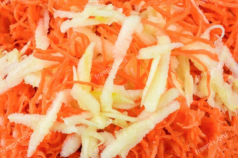 Carrot Salad Eating Healthy Health Closeup