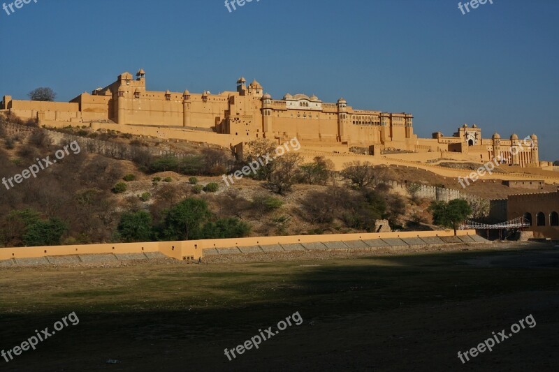 Amber Fort Jaipur Architecture Palace Travel