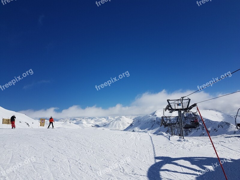 Snow Winter Cold Mountain Resort