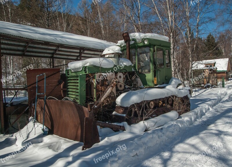 Siberia Lake Baikal Snow Removal Free Photos