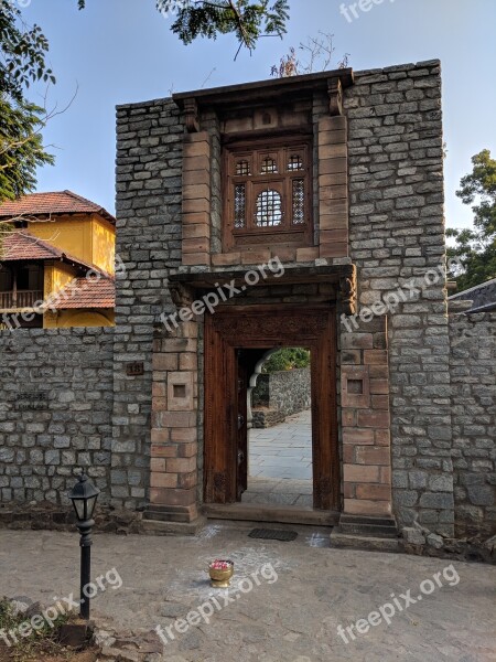 Architecture House Brick Old Wood