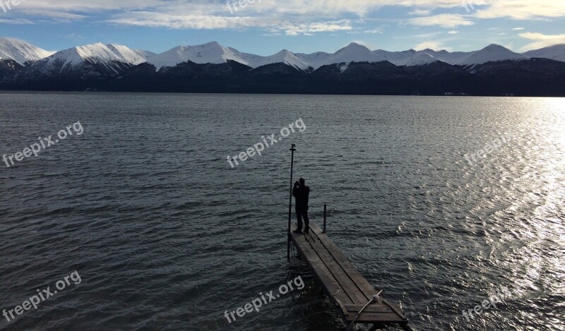 Lake Body Of Water Widescreen Nature Mountain