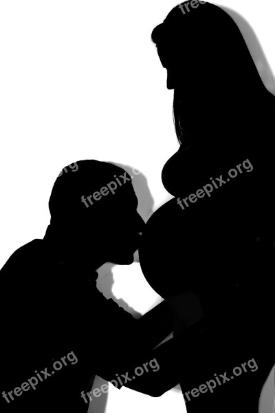 Silhouette People Male Women Profile