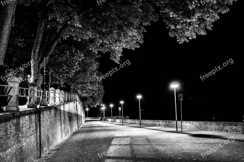 Monochrome Urban Road People Free Photos