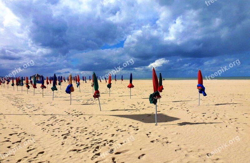 Nature France Normandy The Touquet Sand