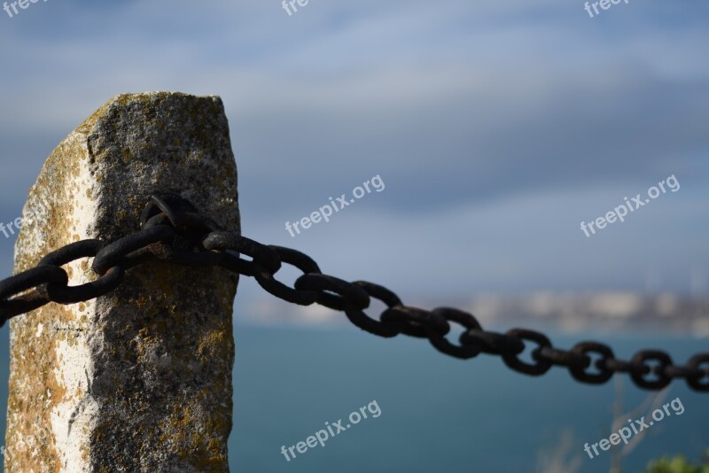 Sea Chain Post Kaliakra Seaside