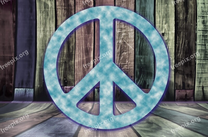 Peace Symbol Background Peace Sign Backdrop