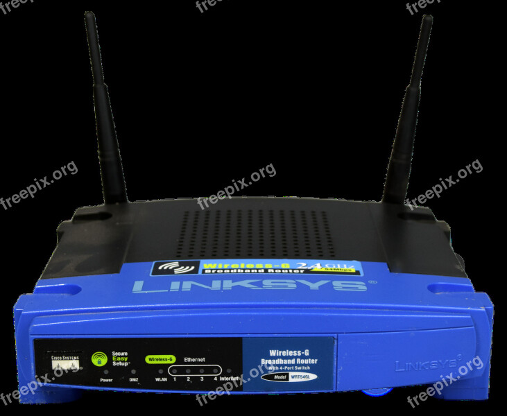 Linksys Wrt54gl Router Wifi Wlan Free Photos