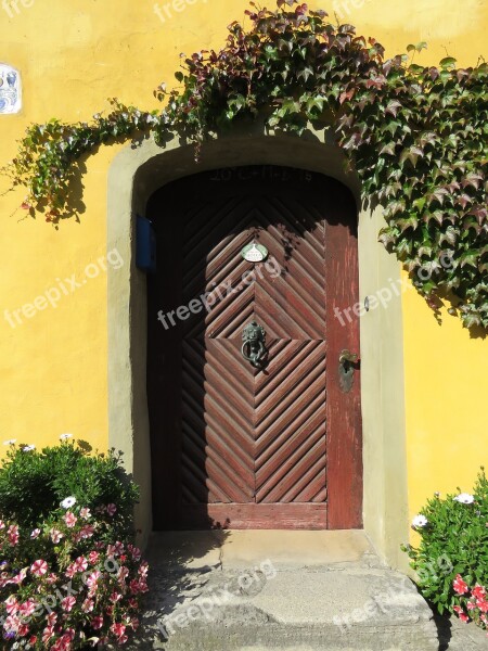 Architecture Door Wooden Entrance Doorway