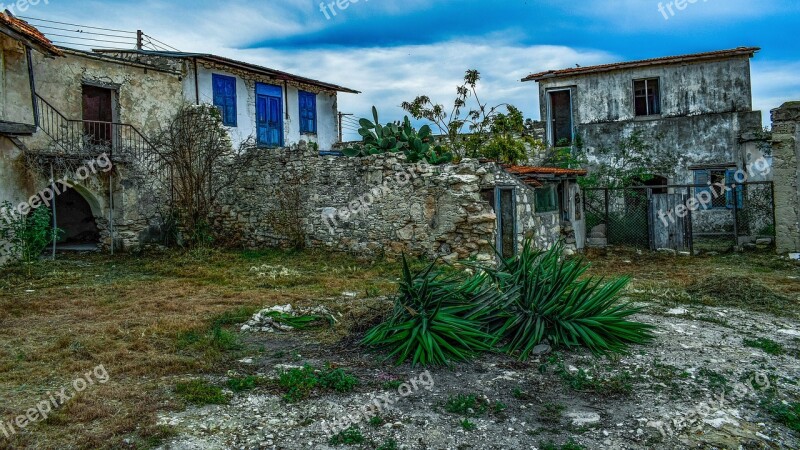 Houses Architecture Abandoned Building Old