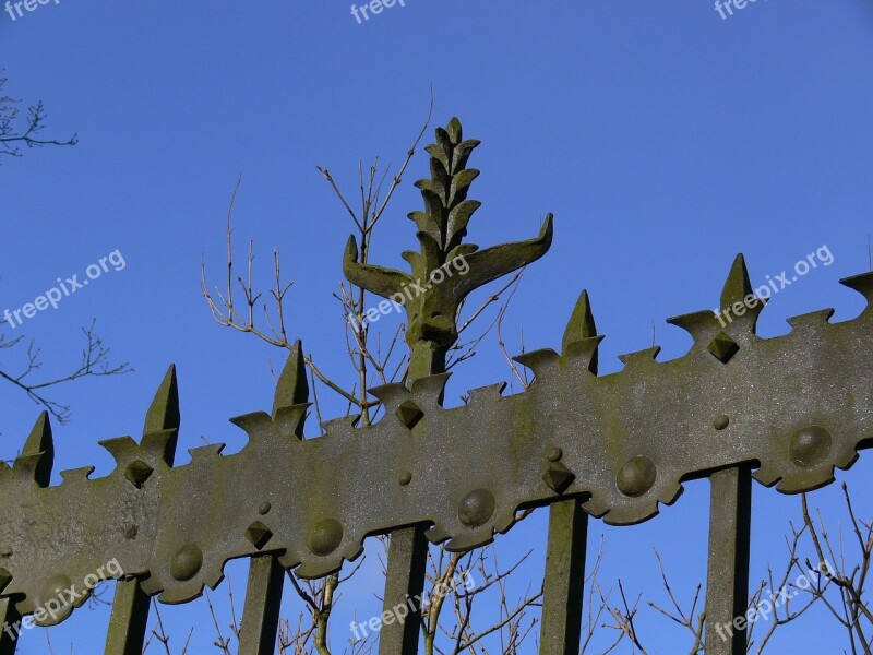 Sky Garden Fence Wrought Iron Free Photos