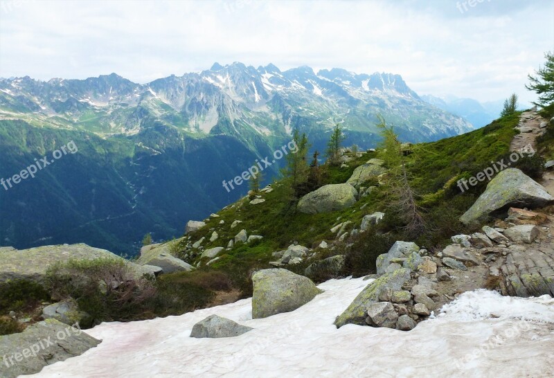 Nature France Alps Haute Savoie Mountain