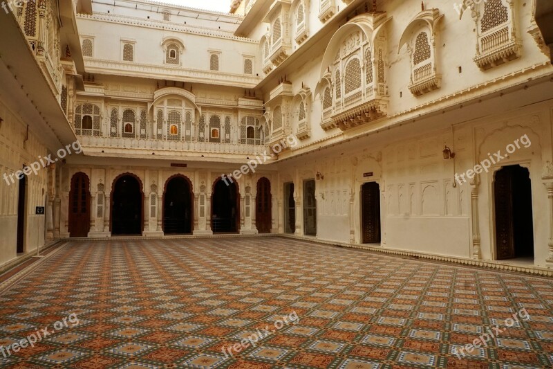 Architecture Travel Courtyard Old Building